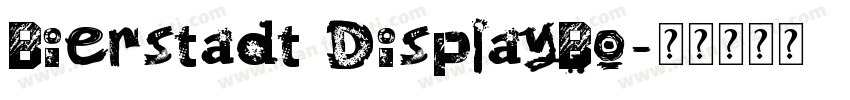 Bierstadt DisplayBo字体转换